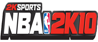 NBA 2K10 title screen for Playstation 2